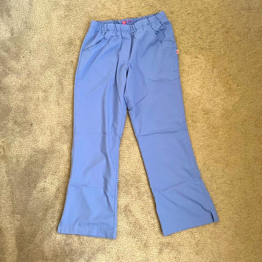 Bluish Urbane Scrub Pants